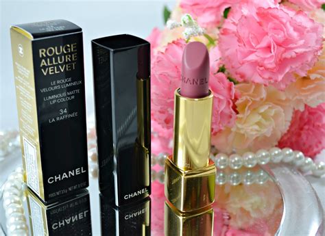 chanel 34 la raffinee lipstick|la raffinee chanel rouge.